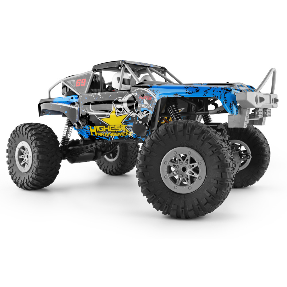 WLTOYS 104310 RC Car 2.4G 4WD Dual Motor RC Buggy Truck Off-Road Remote Control Car High Chassis Climbing Model Truck Vehicle