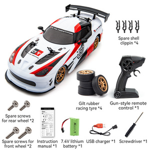 Hot JJRC Q116 RC Car 2.4G 1:16 4WD Super GT RC Sport Racing Drift Car Remote Control Car RTR Tires Gift for Kids Christmas gift