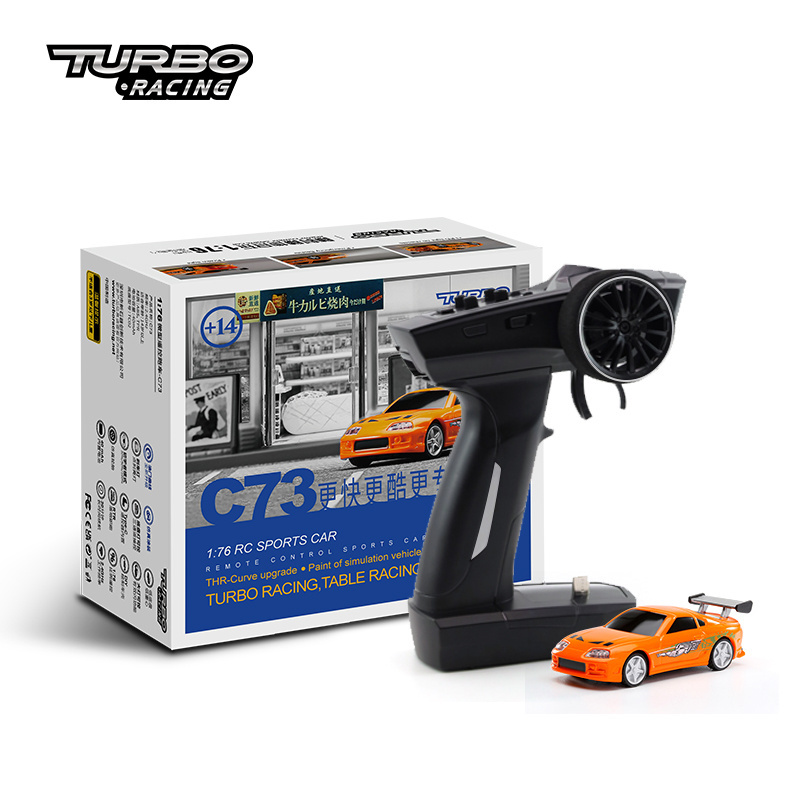 2023 Hot Selling Racing 1:76 C64 C73 C72 C74 Drift RC Car With Gyro Radio Full Proportional Remote Control Cars Toys RTR Kit