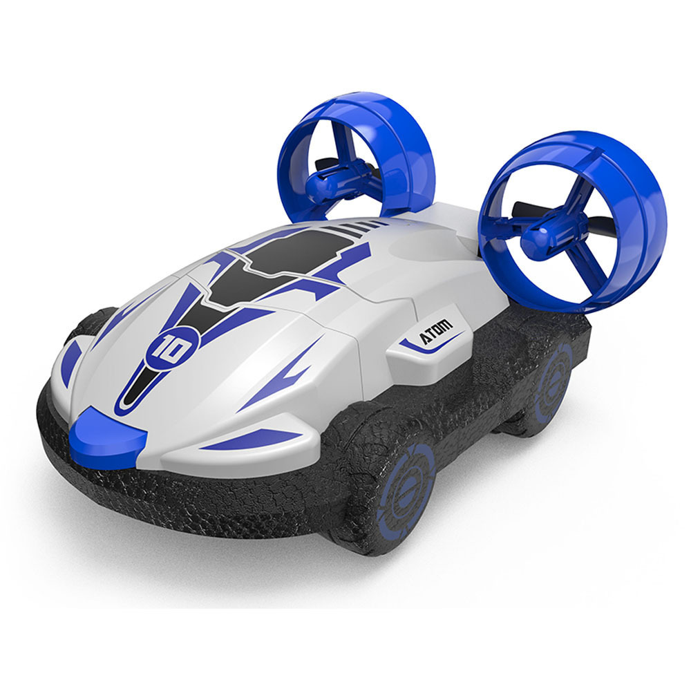 2022 HOSHI  C1 RC Car 2.4G Water & Land 2 IN 1 Amphibious Drift Car Remote Control Hovercraft High Speed Boat RC Stunt Car