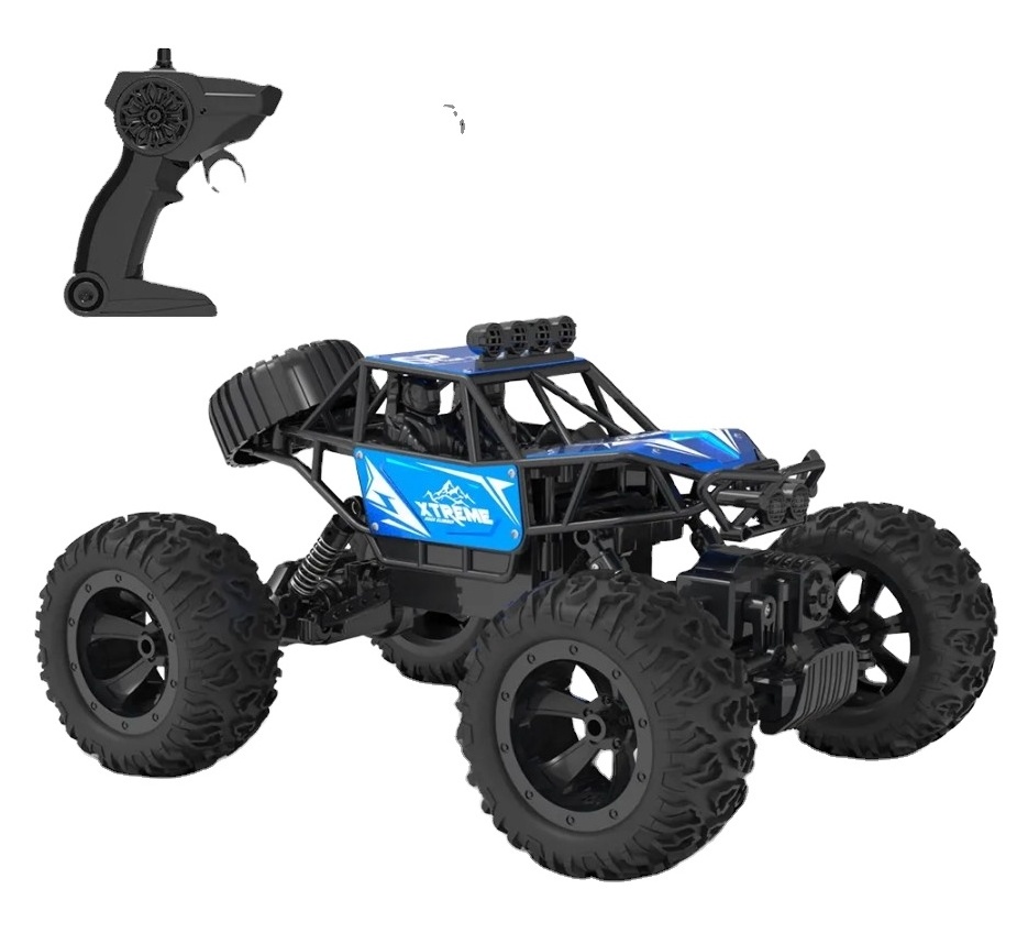 JJRC Q145 RC Car Alloy Climbing Cars 2.4G 4WD Remote Control Toys 1:16 RC Rock Crawler All Terrain Off-Road Truck RTR Gift