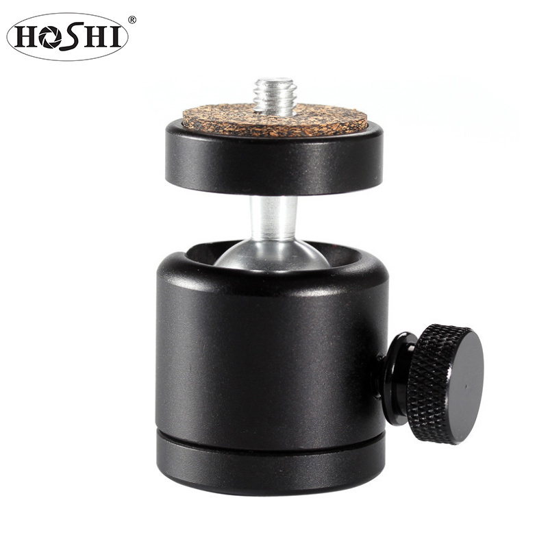 HOSHI 360 Swivel Camera Tripod Ball Head 1/4 Inch Screw Mount Bracket For Nikon Sony Canon DSLR Camera Tripod Ball head Stand