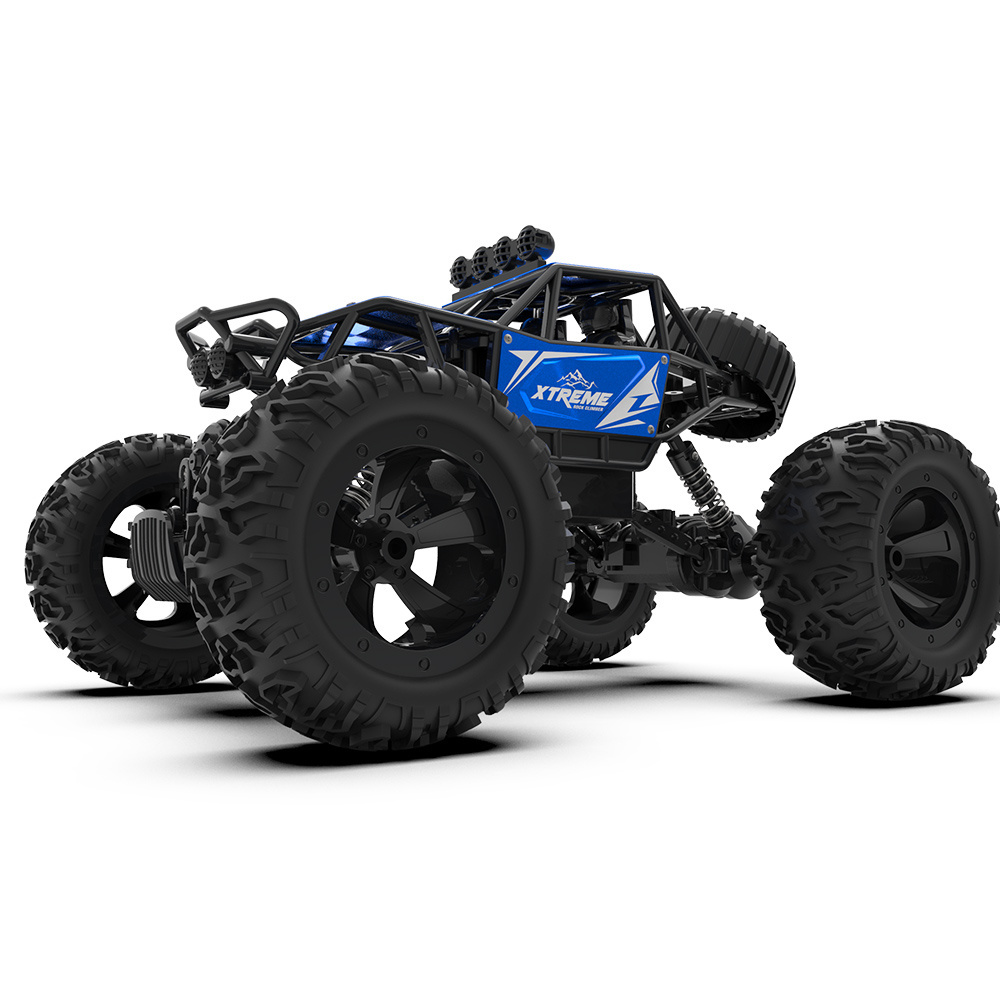 JJRC Q145 RC Car Alloy Climbing Cars 2.4G 4WD Remote Control Toys 1:16 RC Rock Crawler All Terrain Off-Road Truck RTR Gift