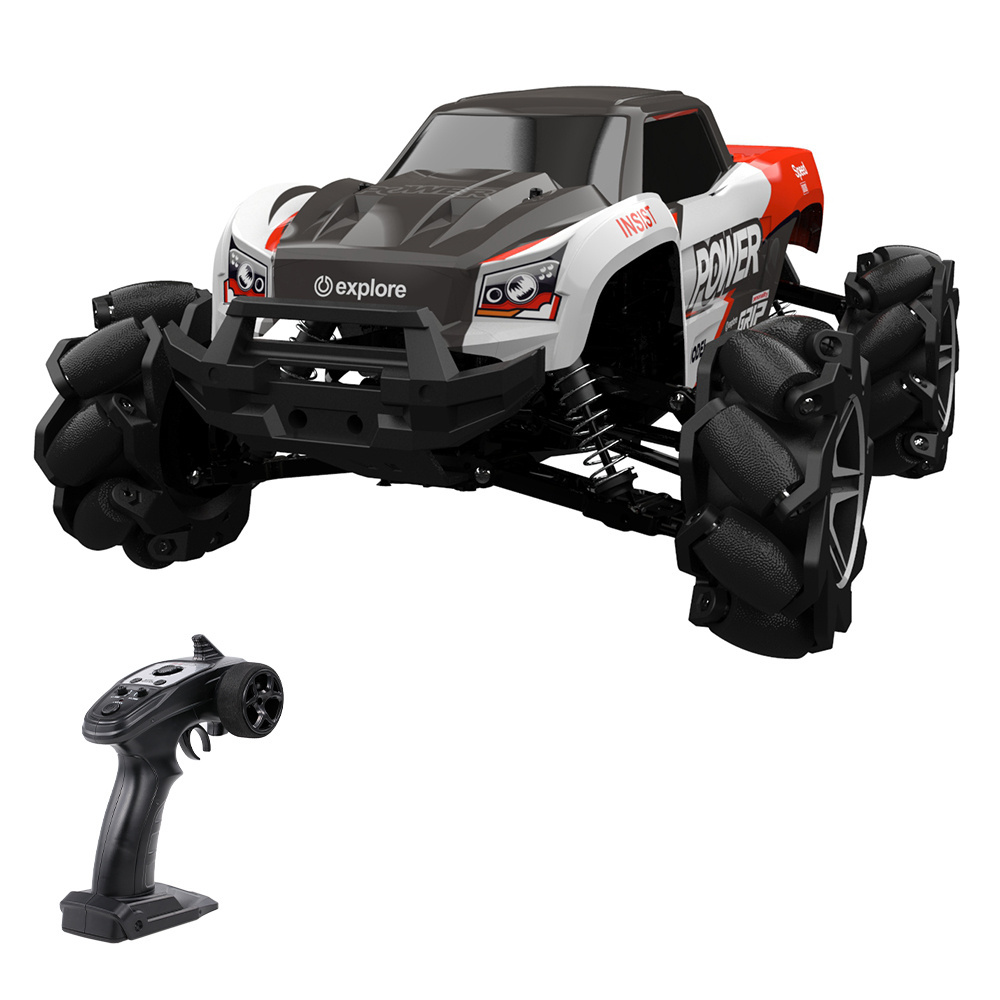 2020 Hot 1/12 RC Car H1277A 35KM/H High Speed Mecanum Wheel 4 Motors 4WD Stunt Drift Climbing Car Off-road Car Toys