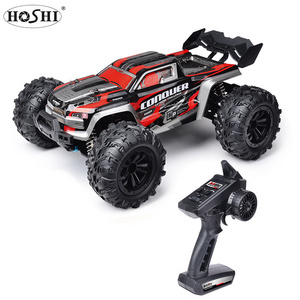 HOSHI 16102 1/16 38km/h Fast RC Car With LED Headlights High Speed Remote Control Vehicles 4x4 Off Road Monster Truck For Kids