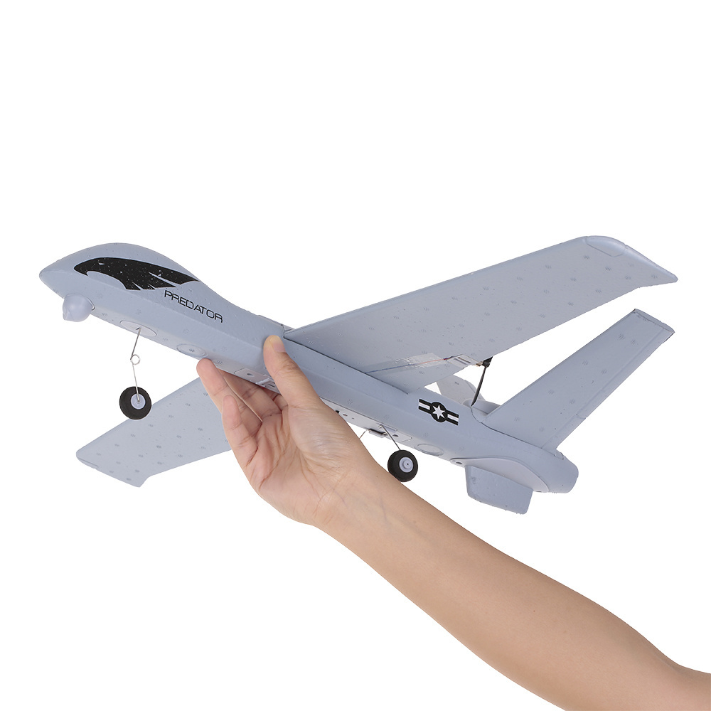 Hoshi ZC Z51 Predator 2.4G 2CH 660mm Wingspan Remote Control RC Airplane Foam Hand Throwing Glider Outdoor Toys For Kid