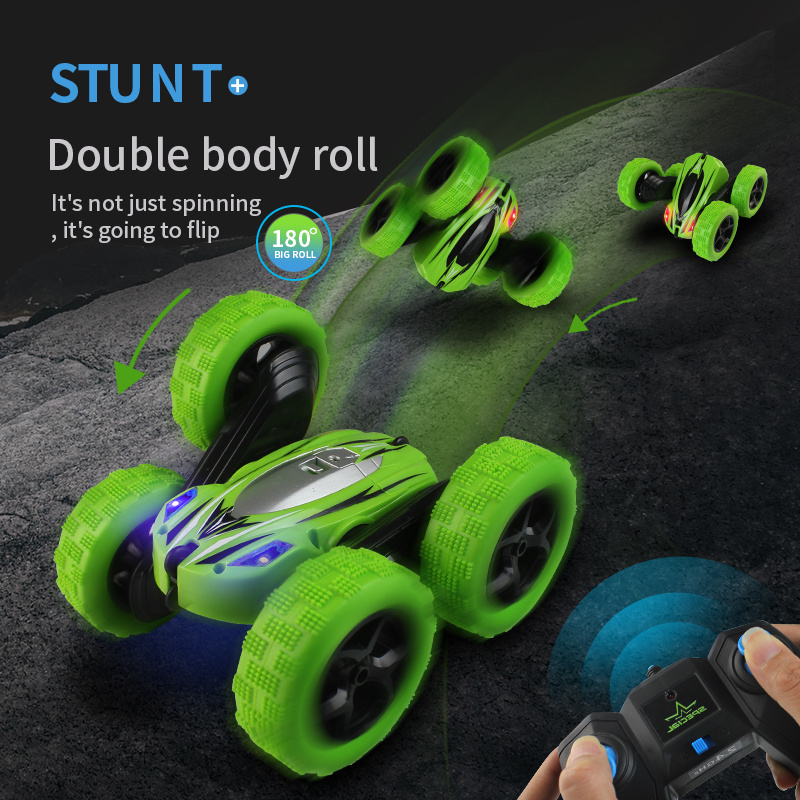 2019 Hot Sale JJRC D828 RC 1/24 Mini RC Racing Car 2.4G 4WD Double-Sided Stunt 360 Degree Rotation VS H23 Car