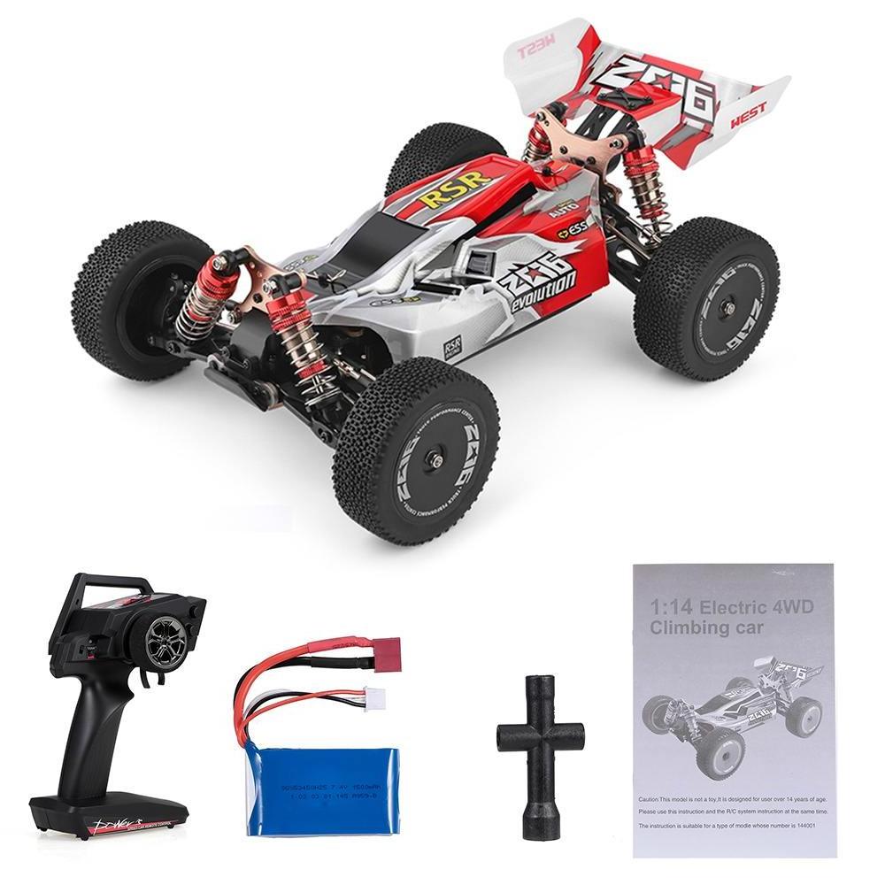 2022 Hot Wltoys 144001 1/14 Highspeed Car 2.4G 4WD RC Racing Car Vehicle Models 60km/h Off Road Drift Kids Children Toys Gift