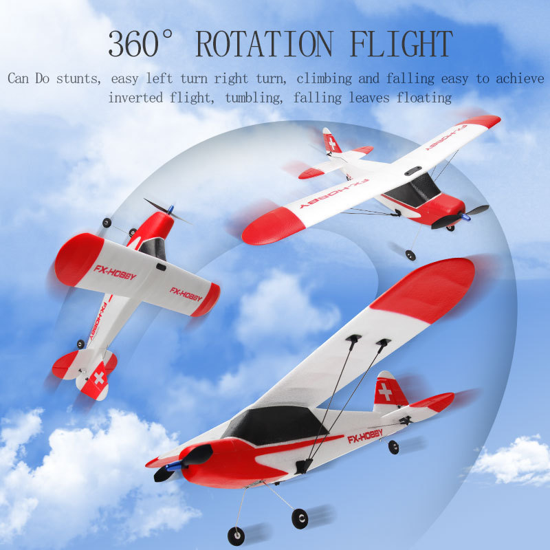 Factory FX-9603 FX9603 RC Plane 2.4GHz Remote Control Stunt RC Glider Foam Aircraft Brushless Motor Plane Toys