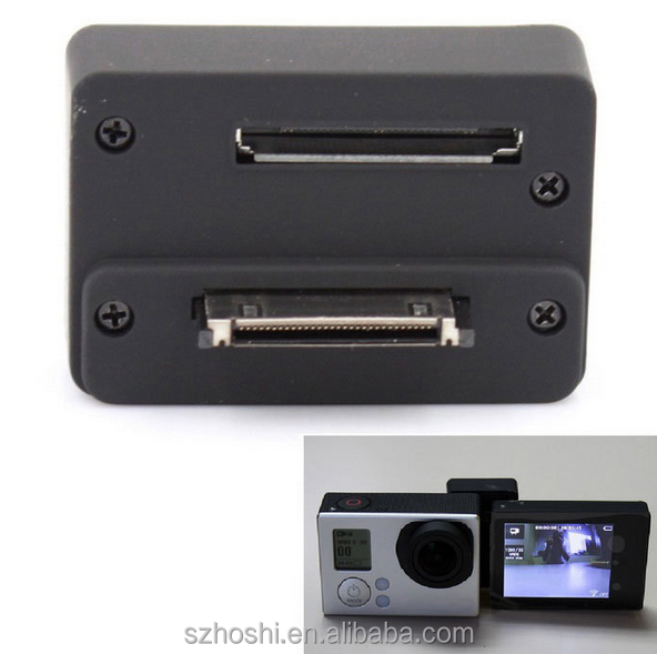 External LCD display screen connector Adapter Lcd Monitor Selfie Converter Box for Hero4/3+/3