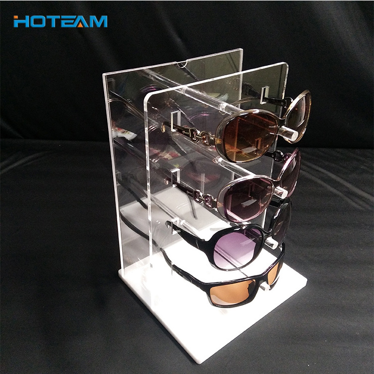 Custom Cheap  Acrylic Sunglasses Display Rack