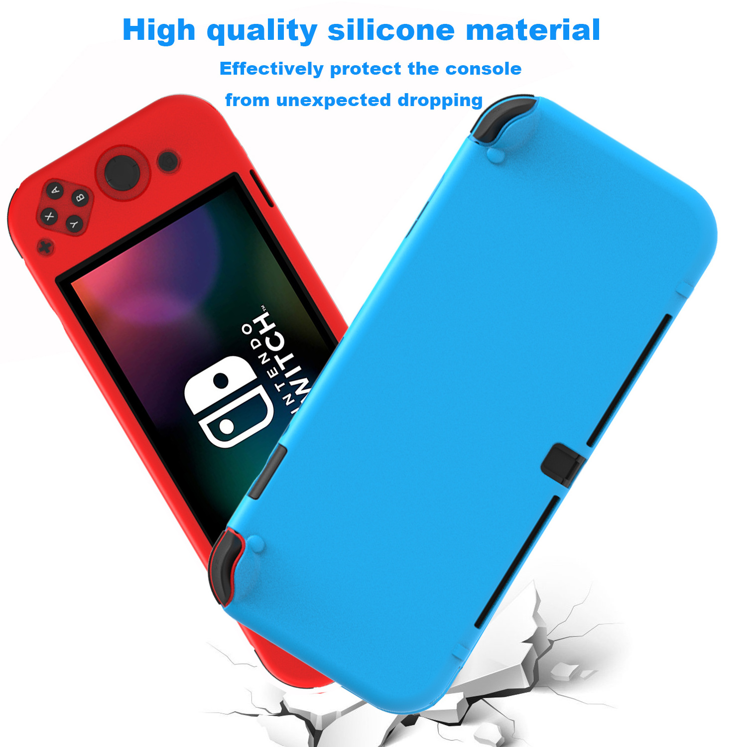 Nintendo Switch OLED Case, Silicone Protective Cover for Switch OLED, New Release Silicone Cover for Nintendo Switch Pro