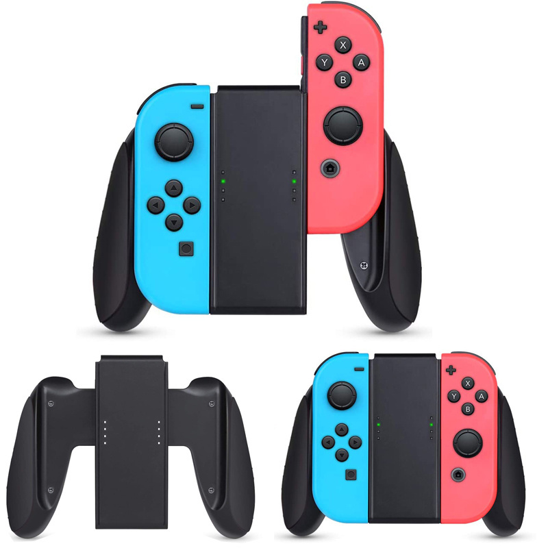 Factory Price High Quality Switch Joycon Hand Grip  Left And Right Handle Holder For Nintendo Switch Controller