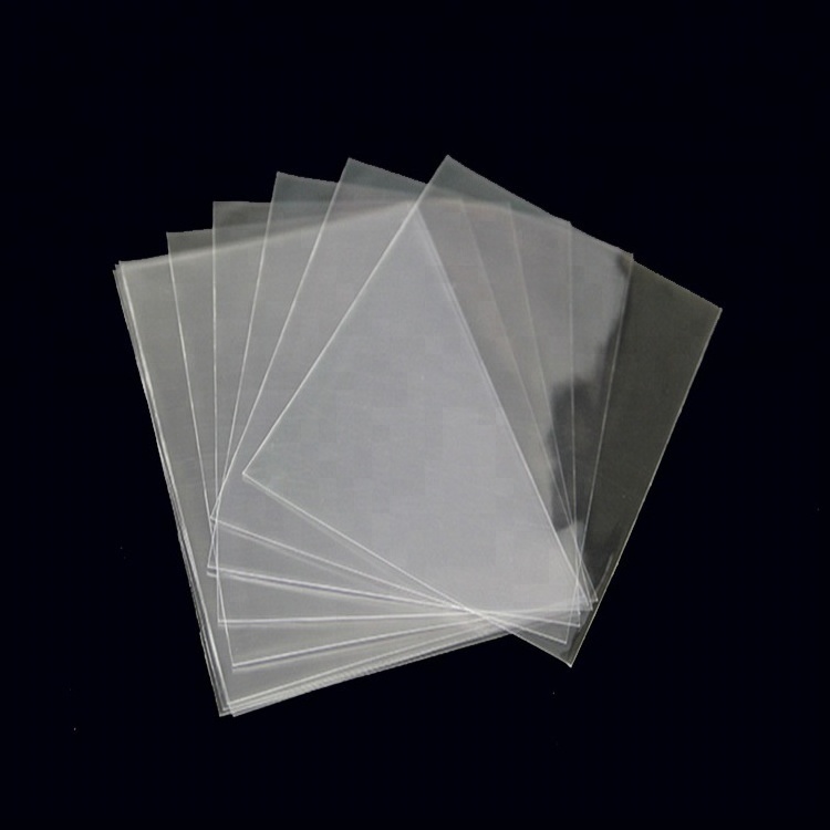 High Transparency 2 Mil OPP Plastic Sleeves for 67 x 92MM Trading Cards/ Clear Poly Trading Card Sleeves