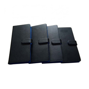 PU leather business card holder book note holder