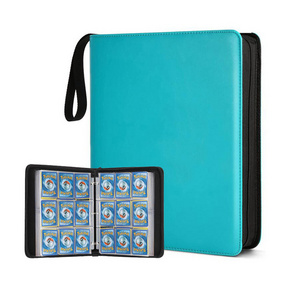 Trading Card Carrying Case Folder Organizer Card Binder With Sleeves 50 Premium 9-Pocket Pages