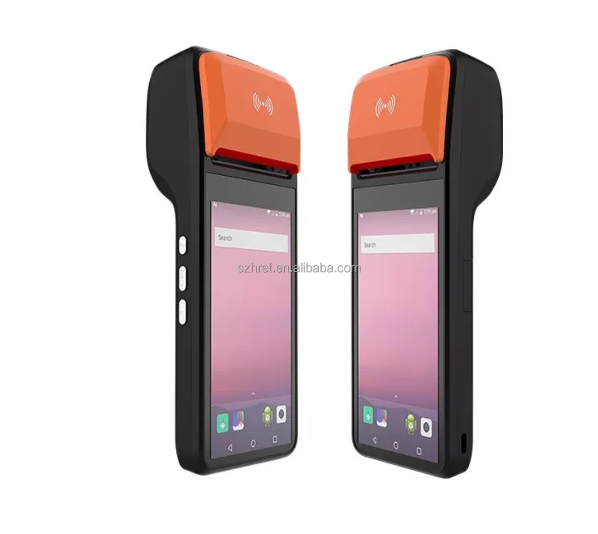 H6 portable pos all in one Android 7.1 pos system wireless cash ...