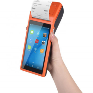 Mini touch pos terminal car parking system payment collection android pos ticket printer machine