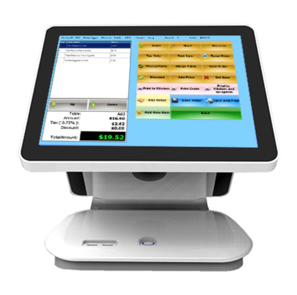 Touch screen fiscal cash register pos system terminal android pos machine price