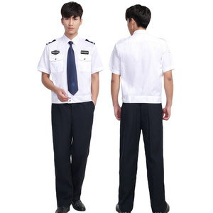 Security Wear Summer Security Work Clothes Men And Women Spring And Autumn Long-Sleeved Shirt Summer Security Uniform