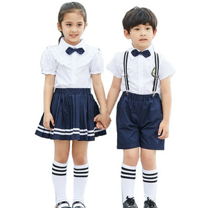 Custom Unisex  Summer  Performance School Uniform For Primary School/Middle School Children   Suits