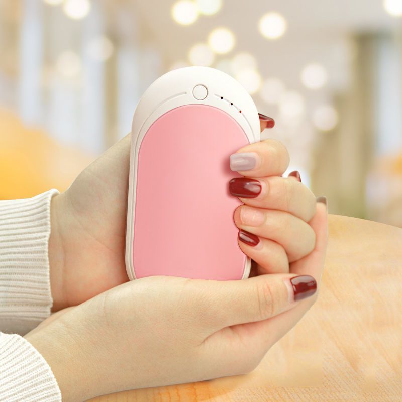 Hot Selling Winter Heating 5200mah Reusable Usb Electric Hand Warmer School Bedroom Outdoor Warmth Heating and Charging