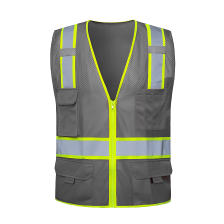 Safety Jacket Reflective Vest Hi Vis Security Safety Vest with  5 Color