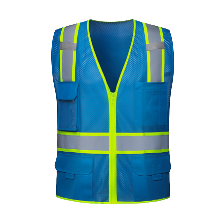 Safety Jacket Reflective Vest Hi Vis Security Safety Vest with  5 Color