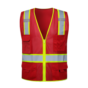 Safety Jacket Reflective Vest Hi Vis Security Safety Vest with  5 Color