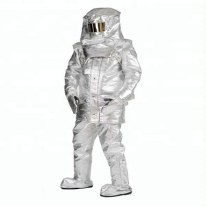 High Temperature resistant suit Aluminized fire performance clothing