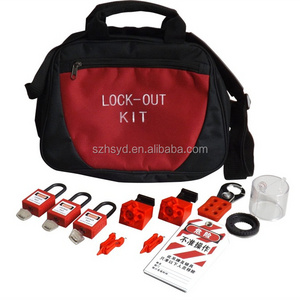 Including normal electric switch lockout Safety lock out tag out kits