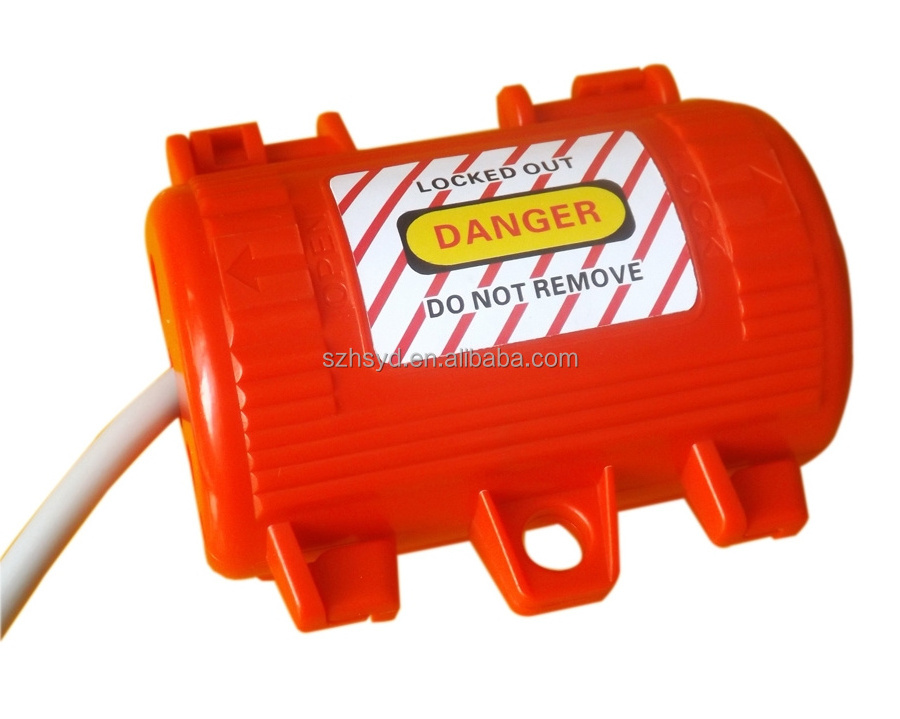 engineering polypropylene anti impact and corrosion resistance power plug lock