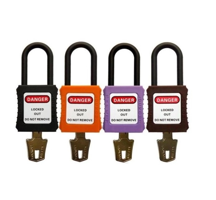 Approved CE safety master lock loto safety stainless steel padlock keyed alike