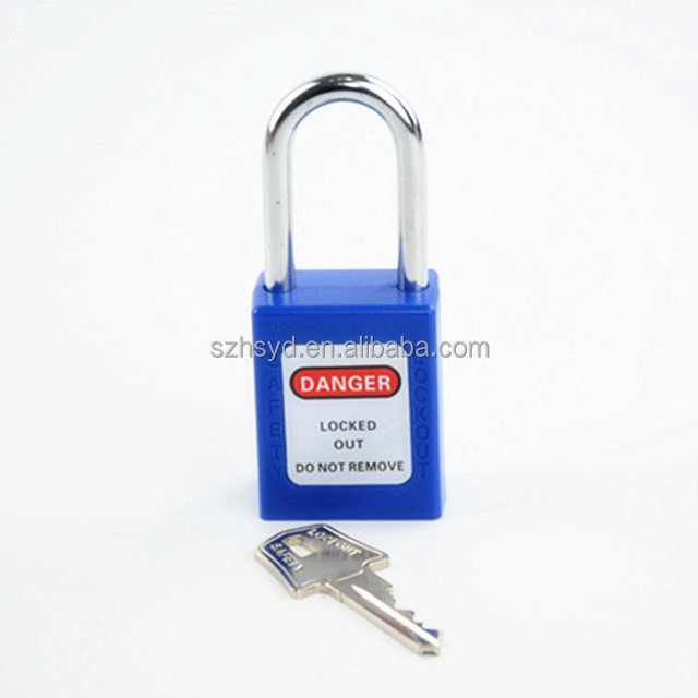 Approved CE safety master lock loto safety stainless steel padlock keyed alike