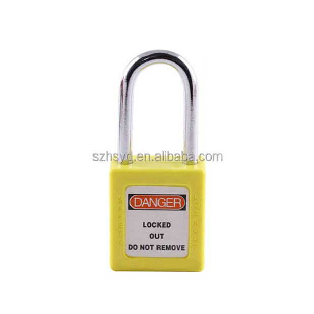 Approved CE safety master lock loto safety stainless steel padlock keyed alike