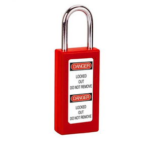 High-Security ABS Long Body Safety Padlock  Long Lock Body Abs Security  Lock Out Safety Padlock