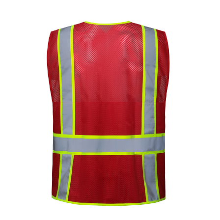 Safety Jacket Reflective Vest Hi Vis Security Safety Vest with  5 Color