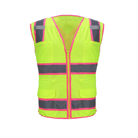 Safety Jacket X Back Reflective Vest Economy Reflective Safety Vest With Pocket