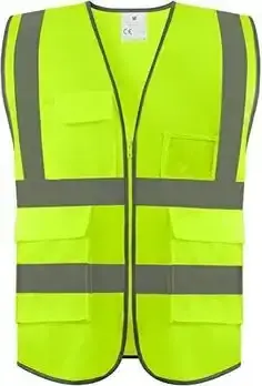 Safety Vest Green Hot Sale Security Traffic Warning Reflective Safety Vest