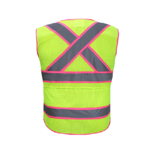 Safety Jacket X Back Reflective Vest Economy Reflective Safety Vest With Pocket