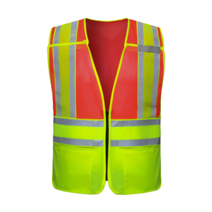 Class 3 High Visibility  Two Tapes Jacket Reflective Safety vest