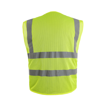 Safty Jackets  High Visibility  Volunteer Polyester Safety Vest WIth 3 Pockets