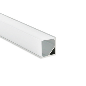 Internal angle 90 corners linear led strip aluminum profiles For LED Flexible Strip Lighting