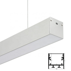 Light Housing Luminaire Suspension hanging Aluminum Channel Led Linear Extrusion Profile