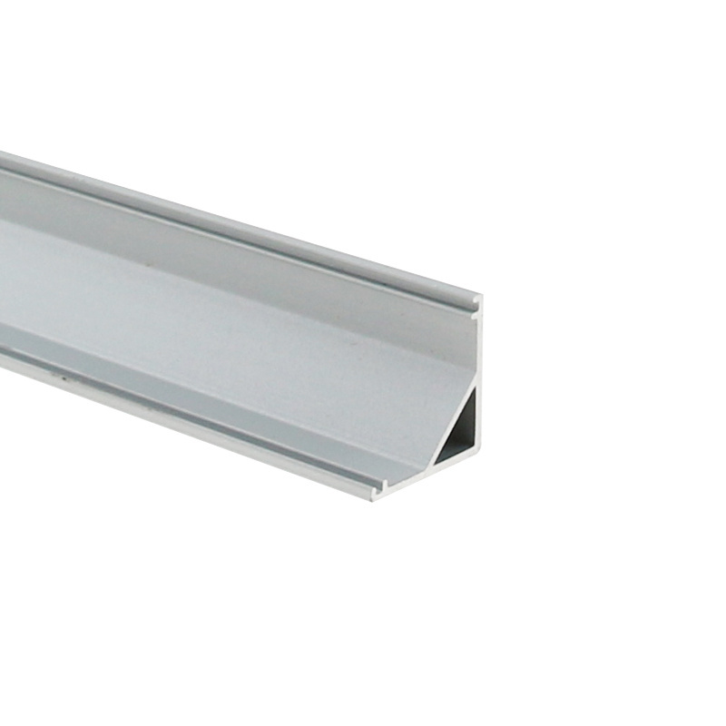 Internal angle 90 corners linear led strip aluminum profiles For LED Flexible Strip Lighting