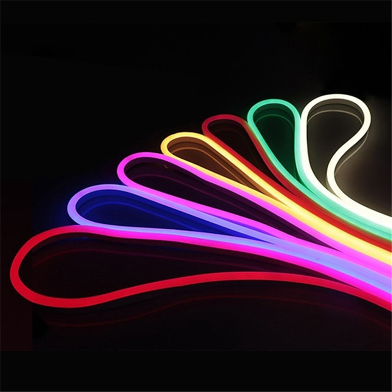 Neon Tube Strip Light Sign Luces Flexible Tiras Flex Led Neon Lights Rgb Dmx Ultra Thin Silicone 30 80 Star and Moon Neon Lights