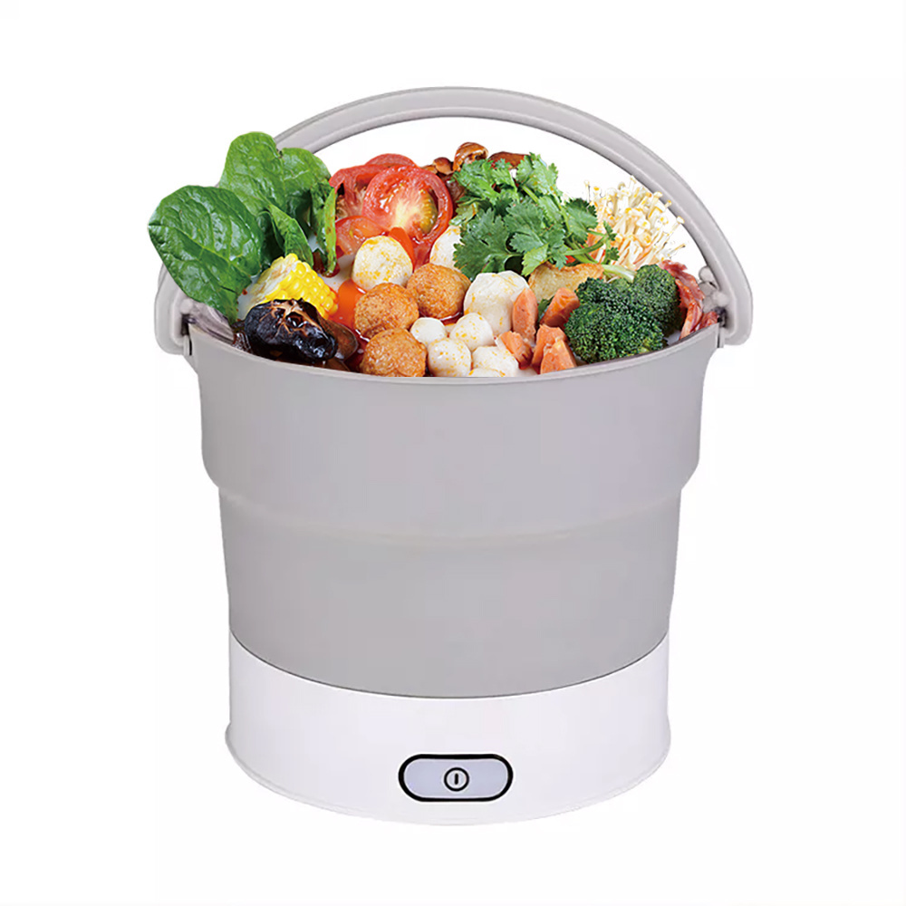 Ultra-lightweight Heat-resistant Portable Cooking Folding Food-grade PP Heating Food Electric Cooker Hotpot