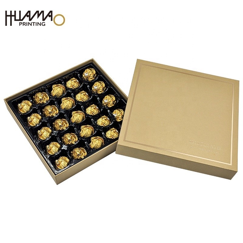 Biodegradable Custom Advent Calendar Paper Boxes Scrap Carton Prices Kiss Cut Sticker Sheet Luxury Chocolate Packaging Box