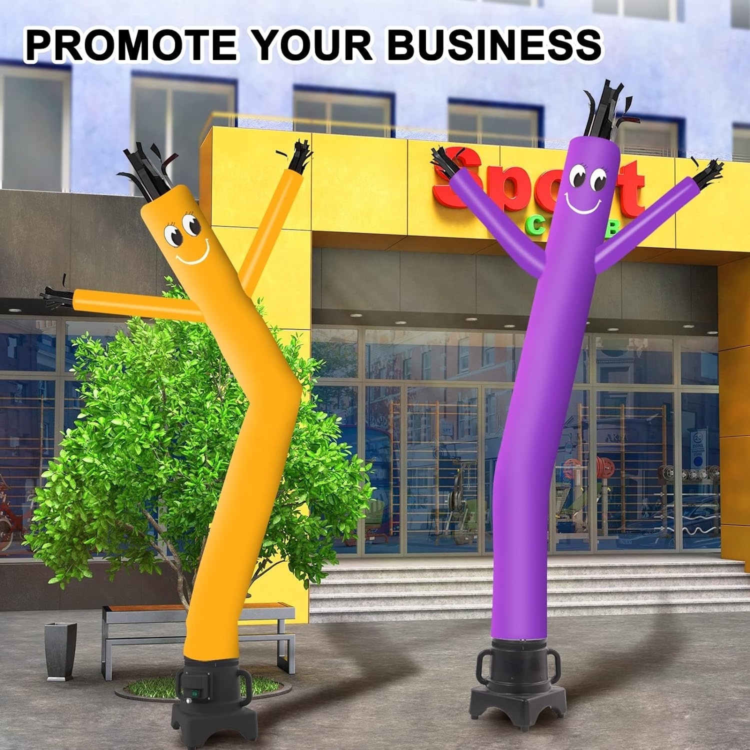 Adversting Inflatable Air Dancer Wavy Waving Inflatable Tube Man Outdoor Air Dancer With Blower