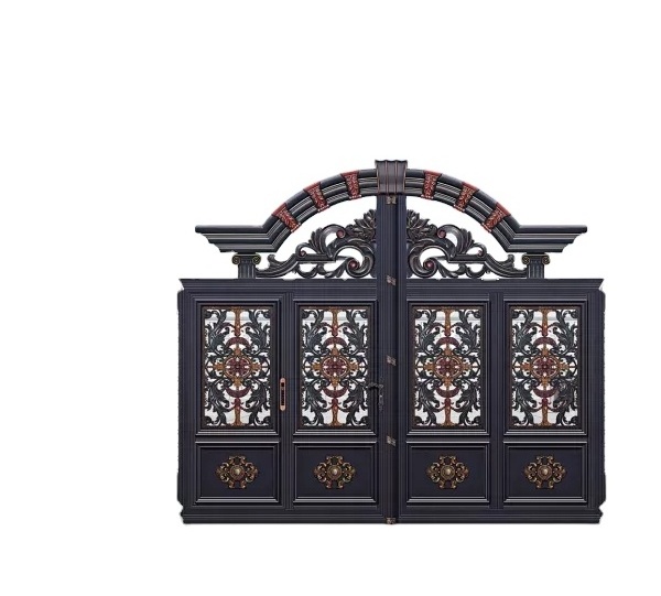 High Quality Electric Villa Double Iron Swing Gate